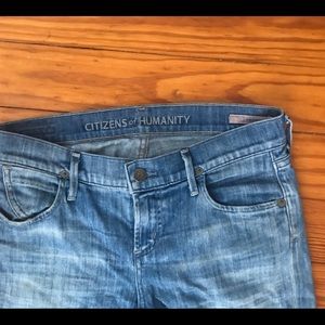 Citizens of Humanity (Anthropologie) Cuffed Jeans